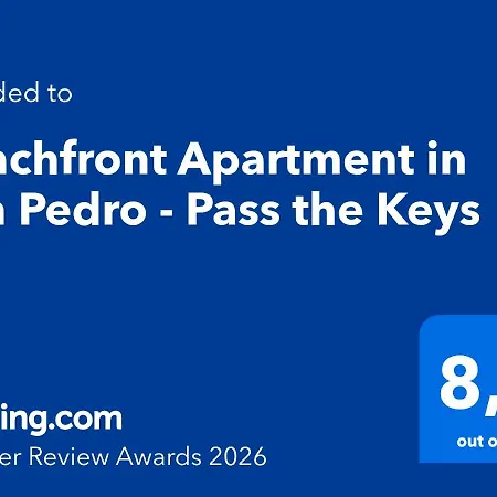 Beachfront In San Pedro - Pass The Keys *